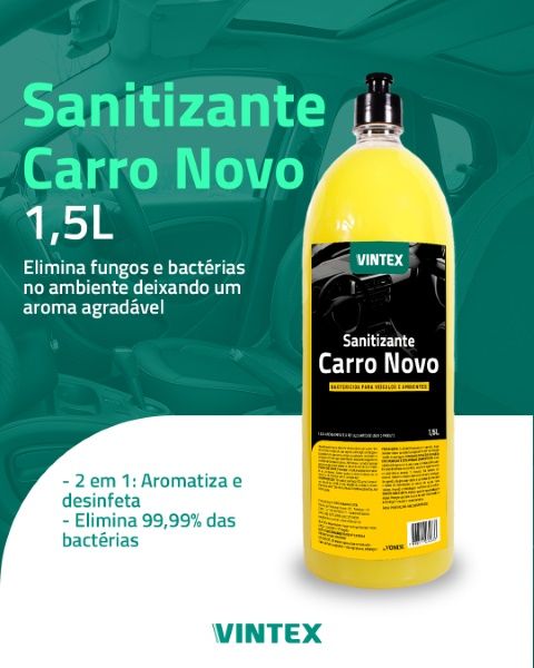 Aromatizante Sanitizante CARRO NOVO 1,5L