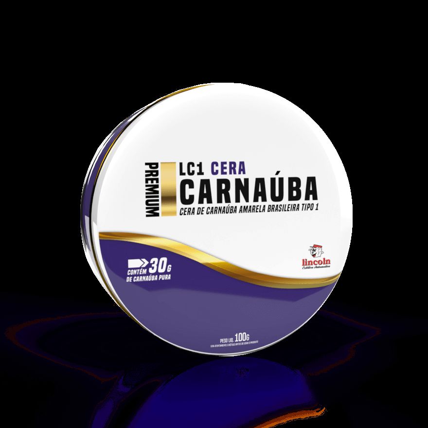 LC1 Cera de Carnaúba Premium LINCOLN 100g