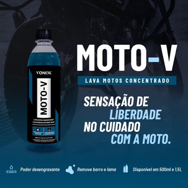 Lava Motos Concentrado MOTO-V 500ML