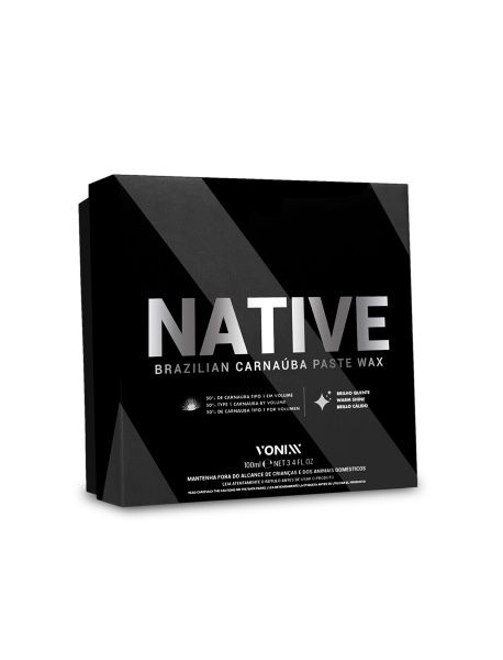 Cera Protetora Carnaúba NATIVE BLACK WAX ...