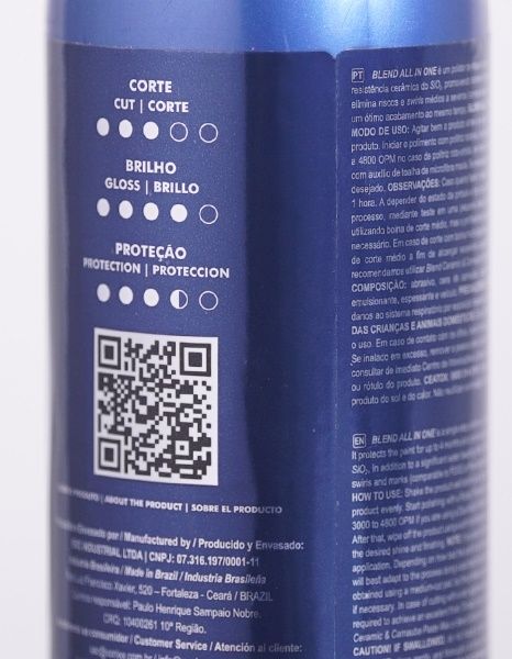 Polidor e Protetor BLEND ALL IN ONE 500ML