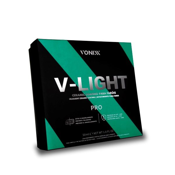 Ceramic Coating para Faróis V-LIGHT PRO 50ML