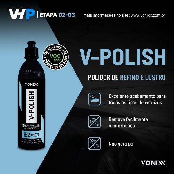 Polidor de REFINO Premium V-POLISH 500ML