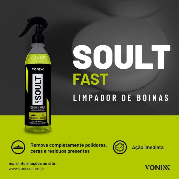 Limpador de Boinas SOULT FAST 500ML